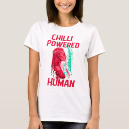 Chilidriven Människa Curryälskare T Shirt