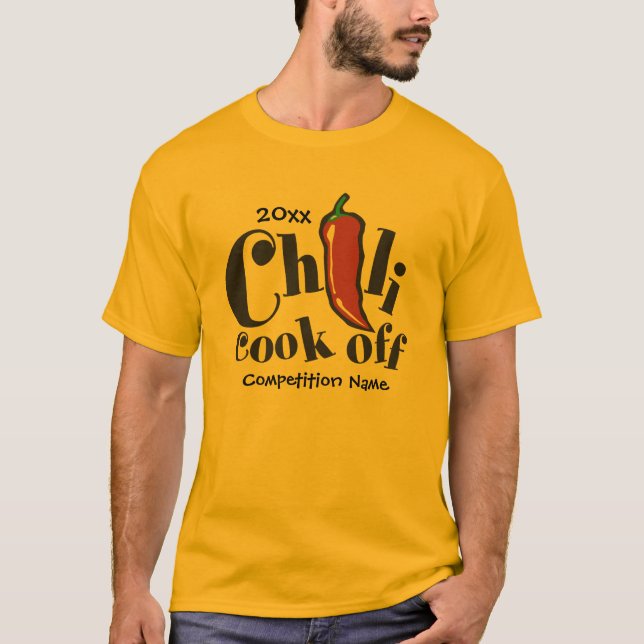 Chilikock av konkurrens tee (Framsida)
