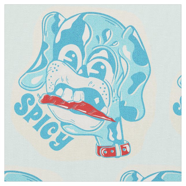 chilipeppar av hund hett tyg (Närbild)