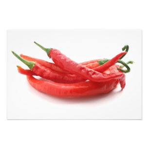 chilipeppar fototryck