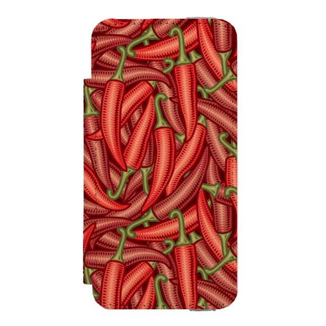 Chilipeppar Incipio iPhone Wallet Skal (Folio Framsidan)