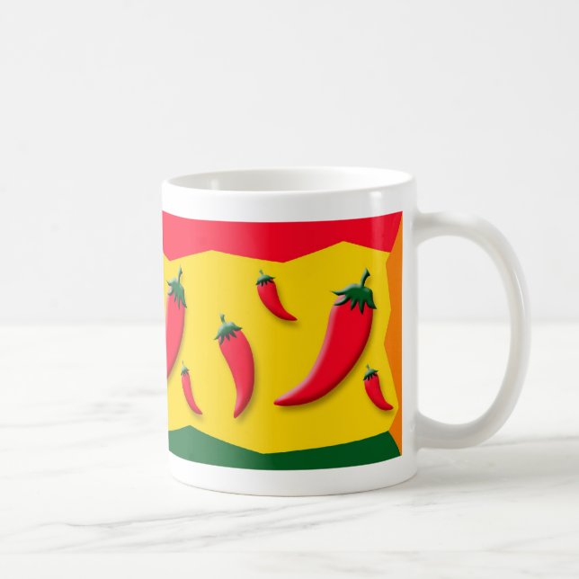 chilipeppar kaffemugg (Höger)