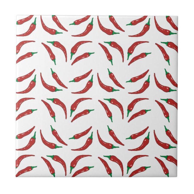 chilipeppar, kakor kakelplatta (Framsidan)