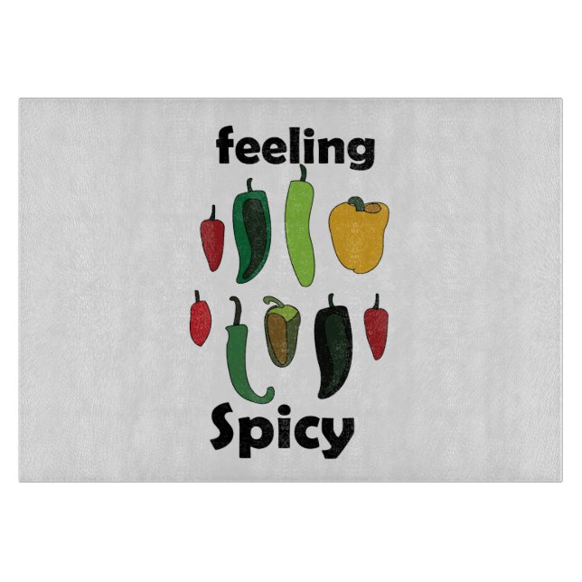 Chilipeppar Känner sig Kryddigt  (Framsidan)