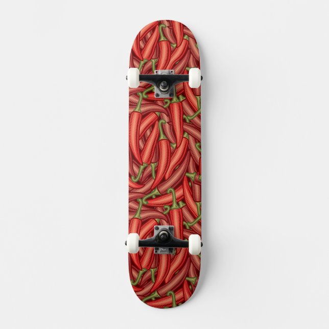 Chilipeppar Skateboard Bräda 20 Cm (Framsida)