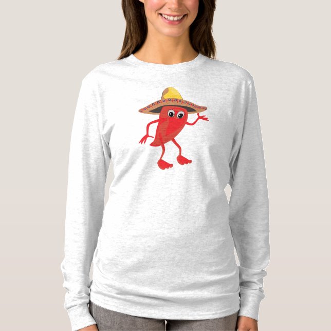 Chilipeppar T-shirt (Framsida)