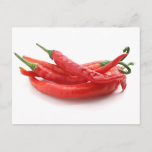 chilipeppar vykort