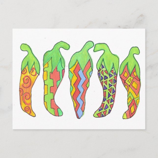 Chilis Incognito Vykort (Framsida)