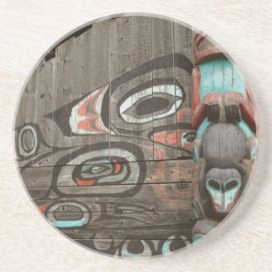 Chilkat stam- hus underlägg sandsten
