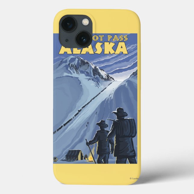 Chilkoot Pass, Alaska Guld Miners (Baksida)