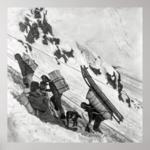 Chilkoot Pass - Yukon Guld Rush 1898 Poster