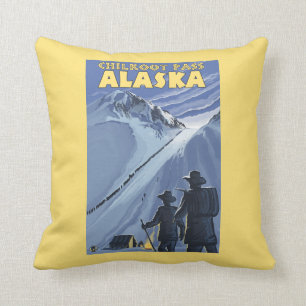 Chilkoot passerar, Alaska guldgruvarbetare Kudde