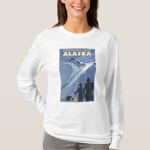 Chilkoot passerar, Alaska guldgruvarbetare T Shirt