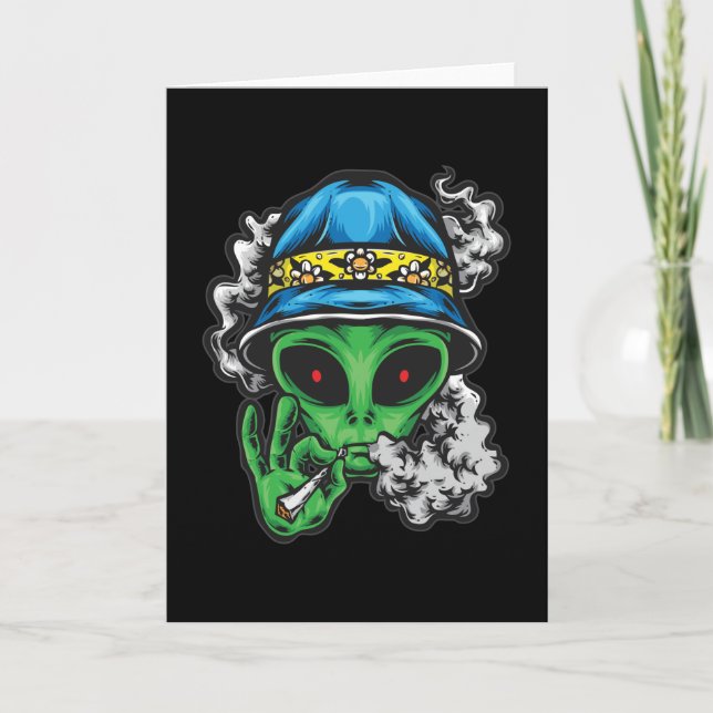 Chill Alien Kort (Framsida)