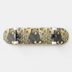 Chill Bear Mini Skateboard Bräda 18,5 Cm