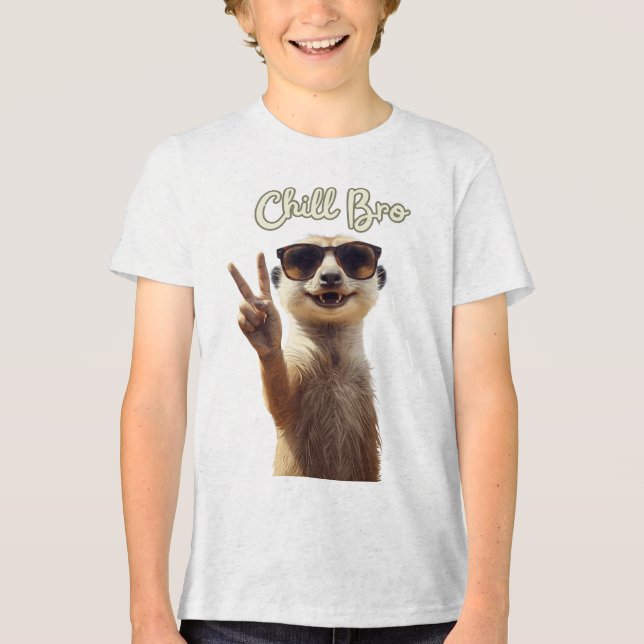 Chill Bro – Rolig Latmask Tröja (Framsida)