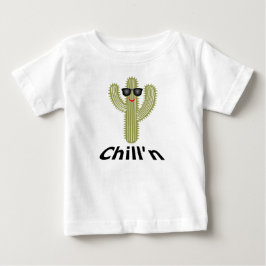 Chill Cactus Design - Baby Bra Jersey T-Shirt