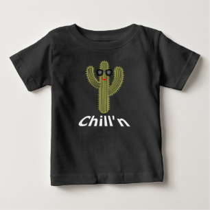 Chill Cactus Design - Baby Bra Jersey T-Shirt