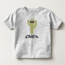 Chill Cactus Design - Småbarn Bra Jersey T-Shir T Shirt
