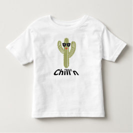 Chill Cactus Design - Småbarn Bra Jersey T-Shir T Shirt