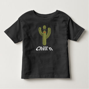 Chill Cactus Design - Småbarn Bra Jersey T-Shir T Shirt