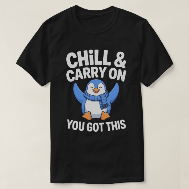 Chill & Carry On Tee (Design framsida)