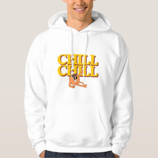 Chill Chill Retro Tecknad Karaktär Hoodie