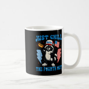 Chill den fjärde utmärkelsen den 4 juli kaffemugg