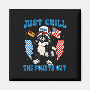 Chill den fjärde utmärkelsen den 4 juli magnet