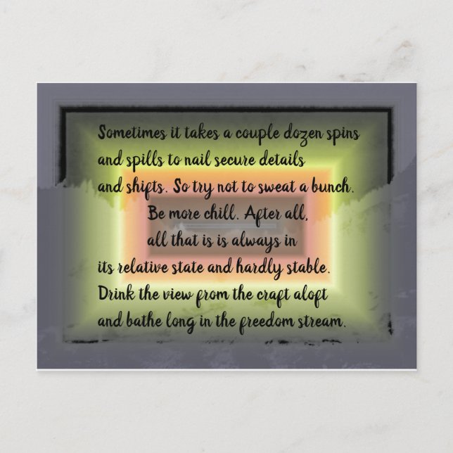 Chill Ethos Vykort (Framsida)