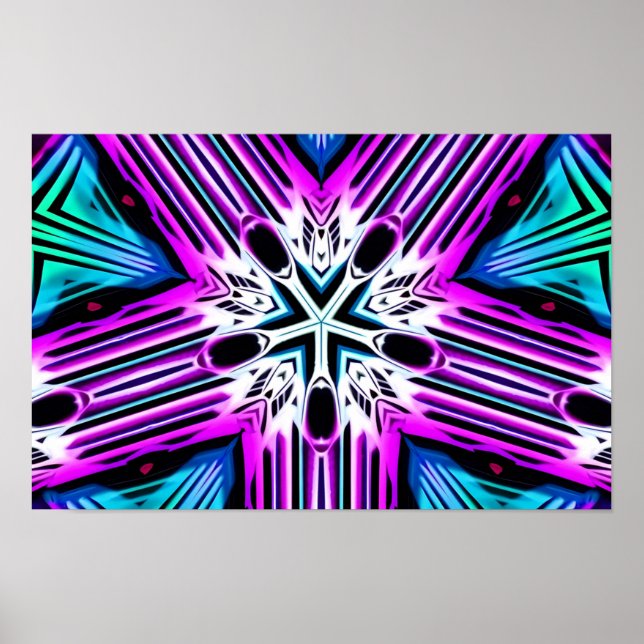 Chill Factor - Ken Gage Abstrakt Poster (Framsidan)