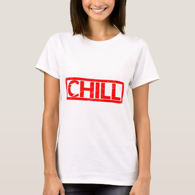 Chill Frimärke T Shirt (Framsida)