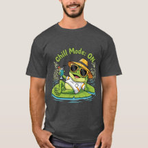 Chill Frog – Funny Relaxed Vibes T-Shirt