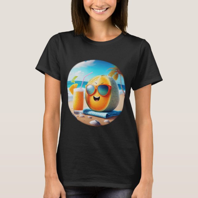 Chill Fruit - Cantaloupe T Shirt (Framsida)