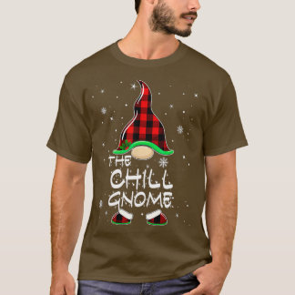 Chill Gnome Buffalo Play Matching Family Christma T Shirt