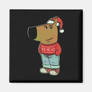 Chill Guy - Mitt nya karaktärsbrev - julklapp Magnet