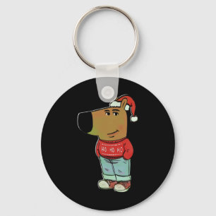 Chill Guy - Mitt nya karaktärsbrev - julklapp Nyckelring
