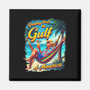 Chill Hälsning från USA:s patrio Bukt Magnet