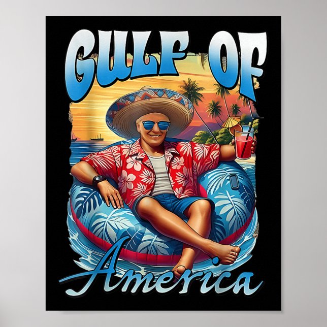 Chill Hälsning från USA:s patrio Bukt Poster (Framsidan)