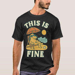 Chill Hund Beach Vibes T Shirt