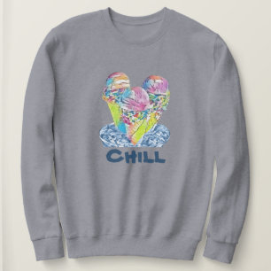 Chill Ice kräm Sweatshirt T Shirt