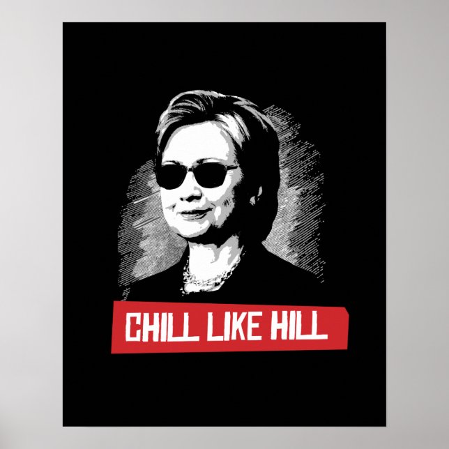 Chill like Backe - Presidentval 2016 -.pn Poster (Framsidan)