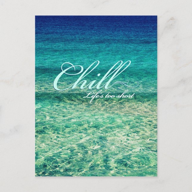 Chill. Livet är för kort (Framsida)