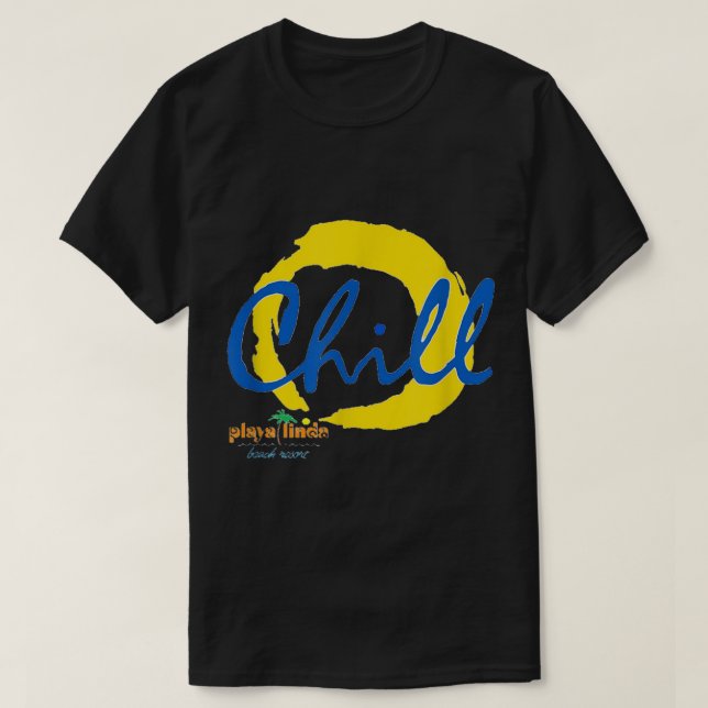 Chill... Mitt hem från hemmet.. Aruba T Shirt (Design framsida)