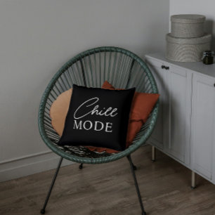 Chill Mode: Avslappnad stämning Kudde