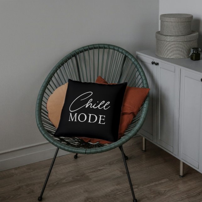Chill Mode: Avslappnad stämning Kudde (Skapare uppladdad)