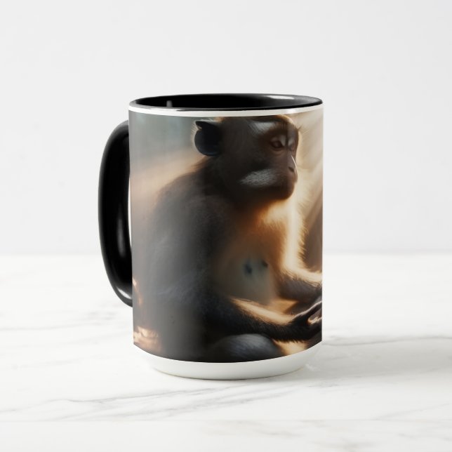 Chill Monkey Coffee Mug Mugg (Framsida vänster)