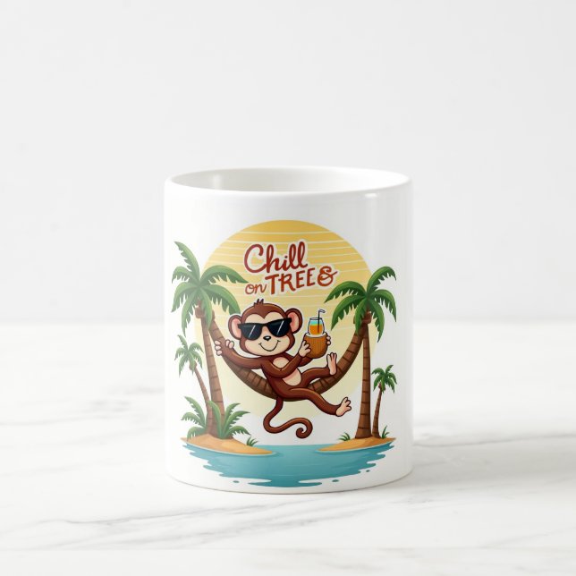 Chill Monkey Tropical Sunset Mugg (Center)