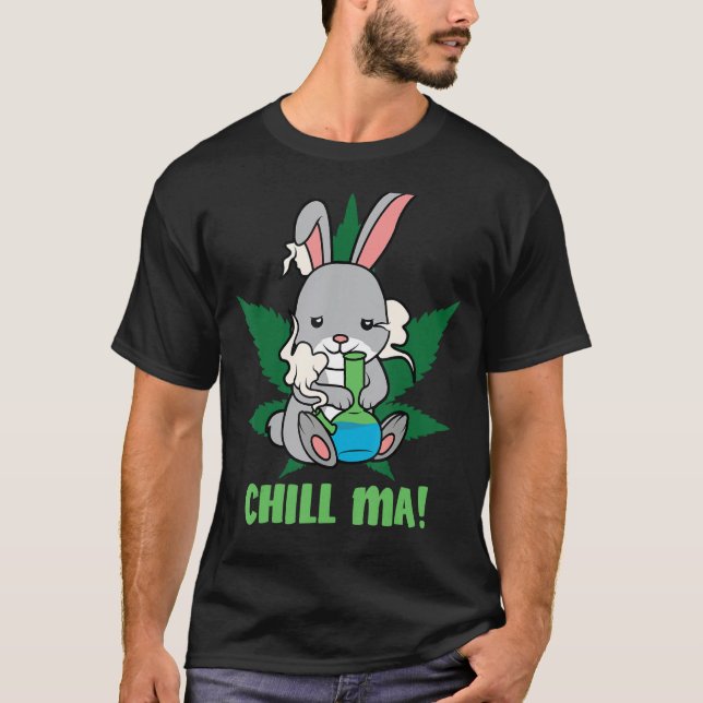 Chill morsa Rabbit T Shirt (Framsida)