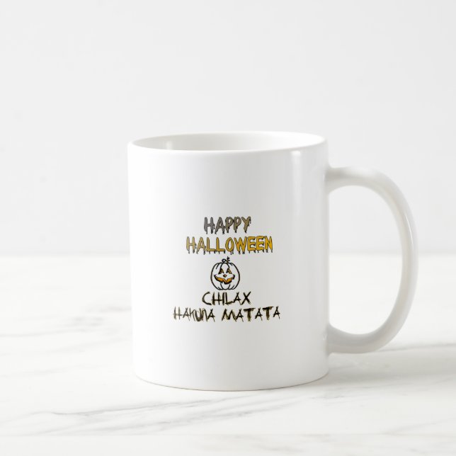 Chill och slappna av i insamlingen i Happy hallowe Kaffemugg (Höger)